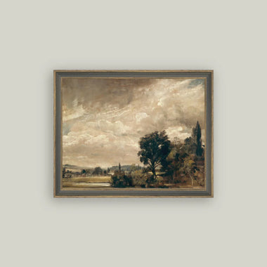 9x7 The Fisher's House Art in Frame