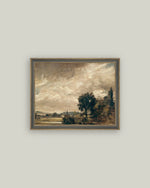 9x7 The Fisher's House Art in Frame