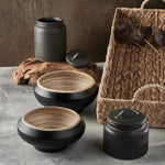 Black Bamboo Bowl - Large