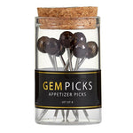 Black Iridescent Appetizer Picks