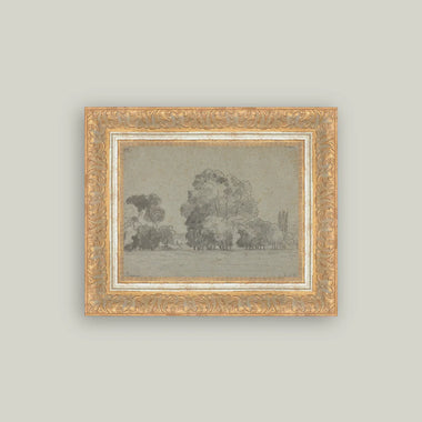 12x10 Grove of Trees Art in Frame