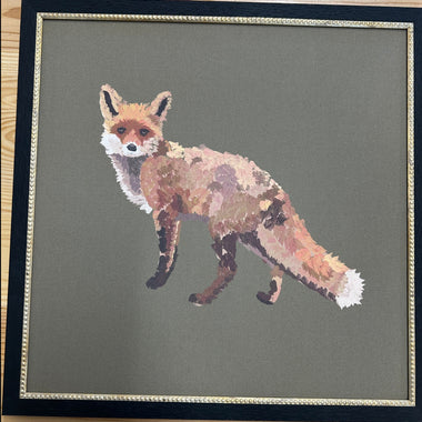 Fox Closeup in Frame