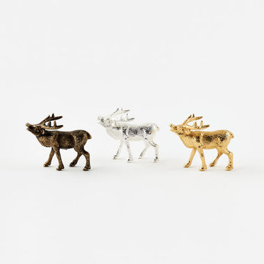 3.5" Metal Reindeer
