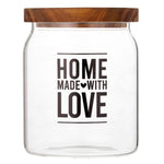 Homemade with Love Glass Canister