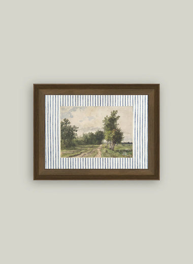 12x16 Provence Landscape Framed Art