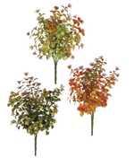 12" Mini Leaf Berry Bush