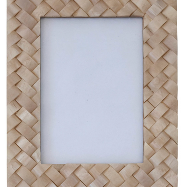 Woven Resin Photo Frame- 5" x 7" Photo