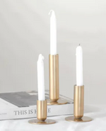 Antique Brass Candleholder