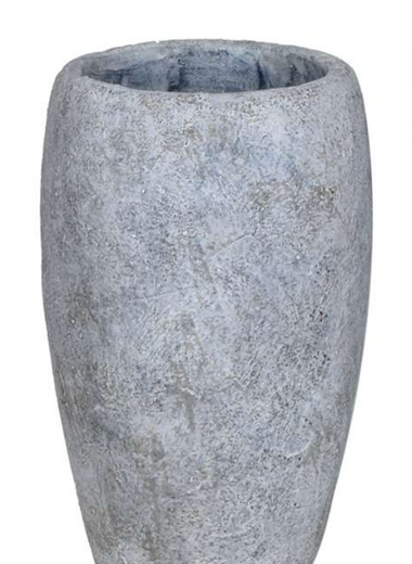 13.5" Cement Vase