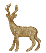 Resin Buck with Glitter - Gold Finish
