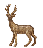 Deer, Gold Finish