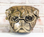Gold Dog Wall Accent