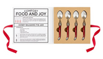 Red Charcuterie Spoons Book Box - Comfort and Joy