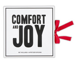 Red Charcuterie Spoons Book Box - Comfort and Joy