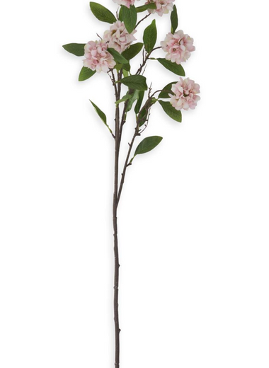 34" Pink Kerria Spray