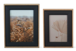 4x6 & 5x7 Black Linen Photo Frame
