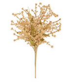 21" Cream Yellow Seed Berry Stem