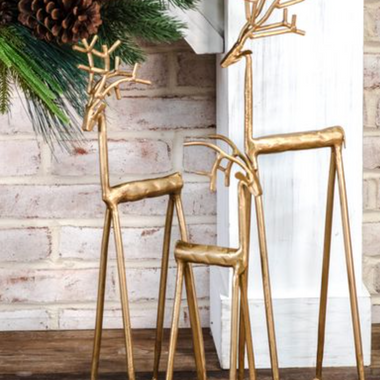 Gold Iron Deer