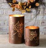 Bronze Leaf Lantern