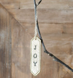 Gold Joy Tag Ornament
