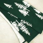 Green & White Throw Blanket