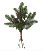 22" Mixed Pine & Pinecones Bundle