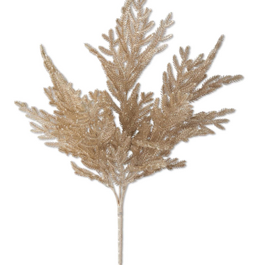 20.5" Gold Glittered Pick