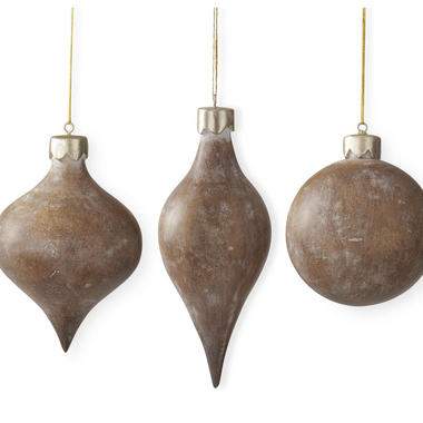 Brown Resin Ornament