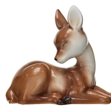 Ceramic Sweet Lying Fawn
