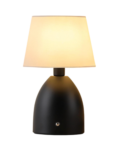 Black Cordless Table Lamp