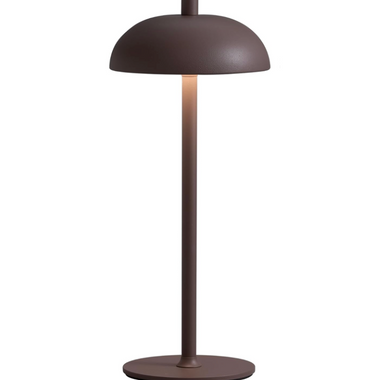 Brown Cordless LED Table Lamp