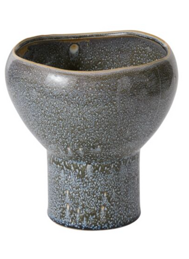 7" Freestone Pedestal Vase
