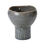 7" Freestone Pedestal Vase