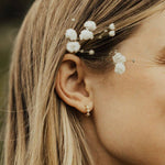 Alice Diamond Gold Hoops