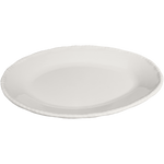 Beaded Oval Platter - Cream
