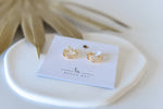 Courtney 18k Gold Hoops