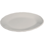 Beaded Oval Platter - Cream