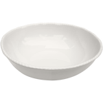 Beaded Serving Bowl - White