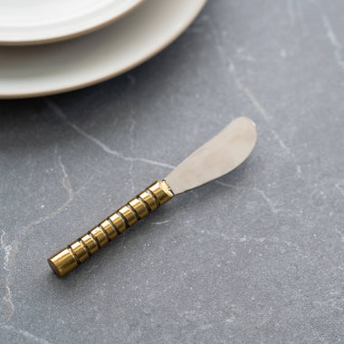 Aluminum Gold Beaded Handle Spreader
