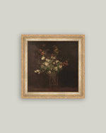 11x11 Moody Bloom Framed Art