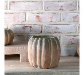 Fall Ombre Cement Pumpkin