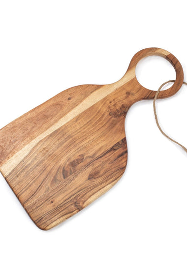 Abstract Acacia Wood Cutting Board