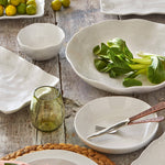 Formoso White Stoneware Bowl