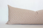 14x20 Neutral Blush Floral Pillow Cover