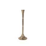 Gold Textured Candle Holder