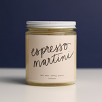 8 oz Poured Goods Candle - Espresso Martini
