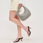 Penny Clutch Bag - Black Natural