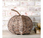Fall Woven Willow Pumpkin