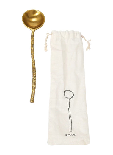 Brass Serving Spoon