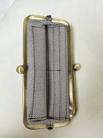Sherpa Kiss Lock Clutch - Camel